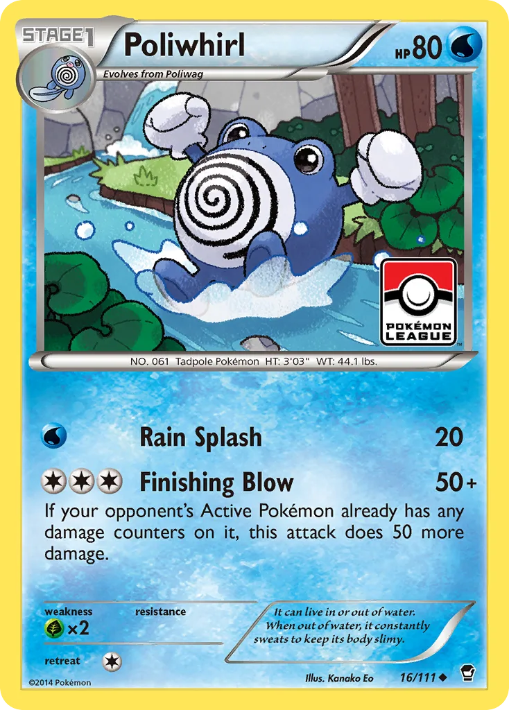 Poliwhirl, Furious Fists #16/111