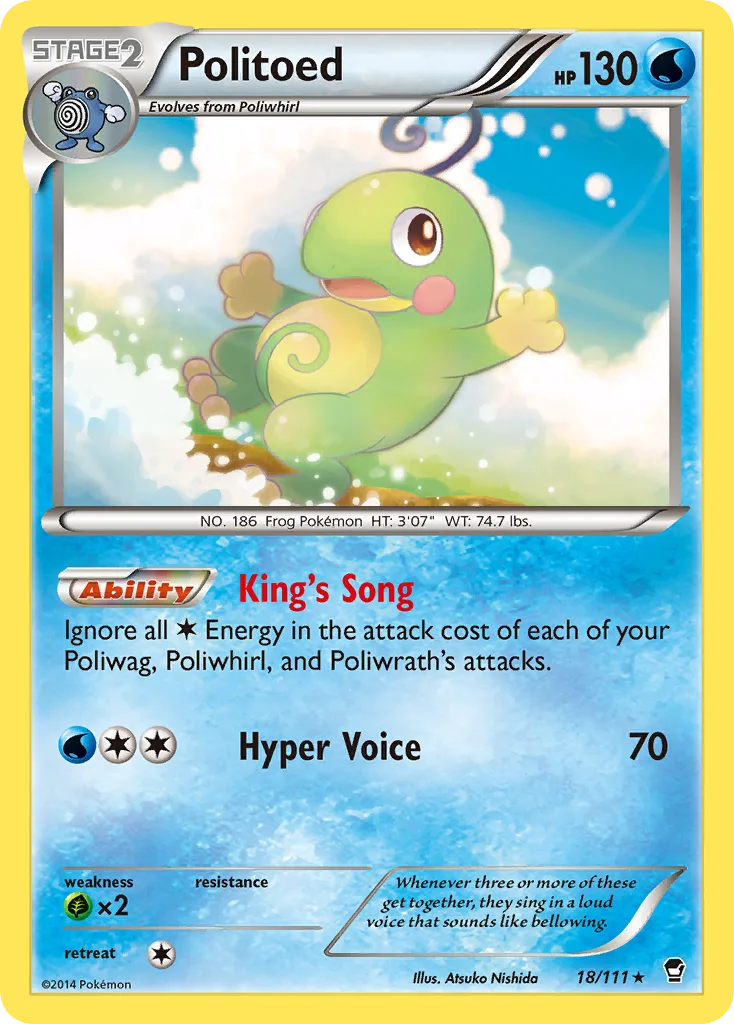 Politoed, Furious Fists #18/111