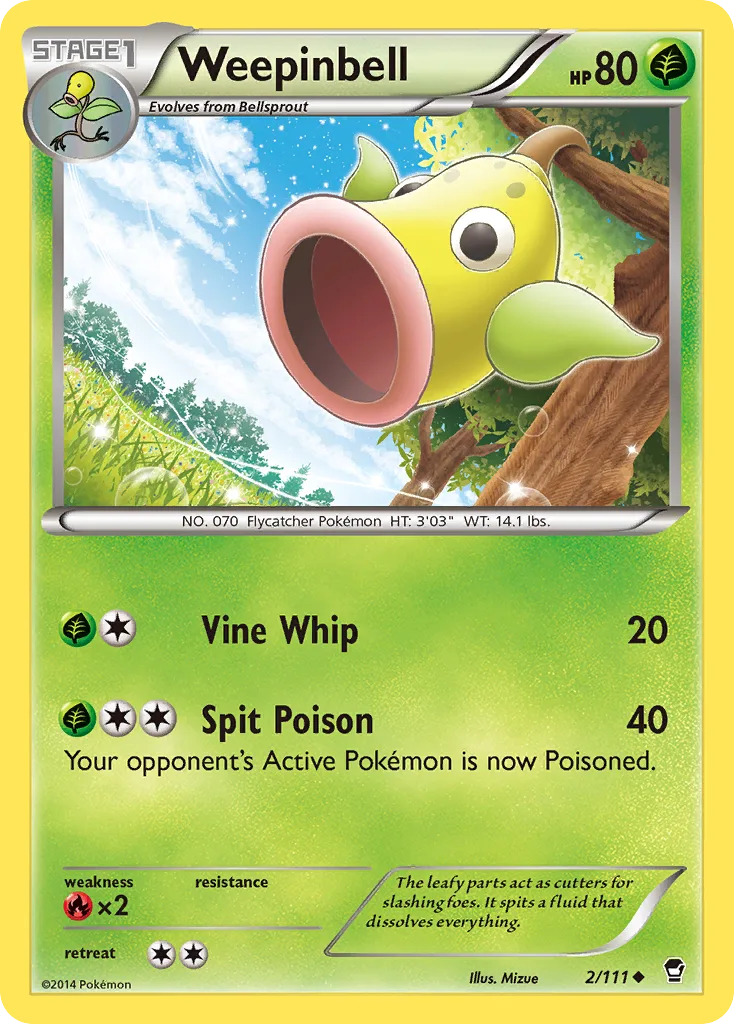 Weepinbell, Furious Fists #2/111