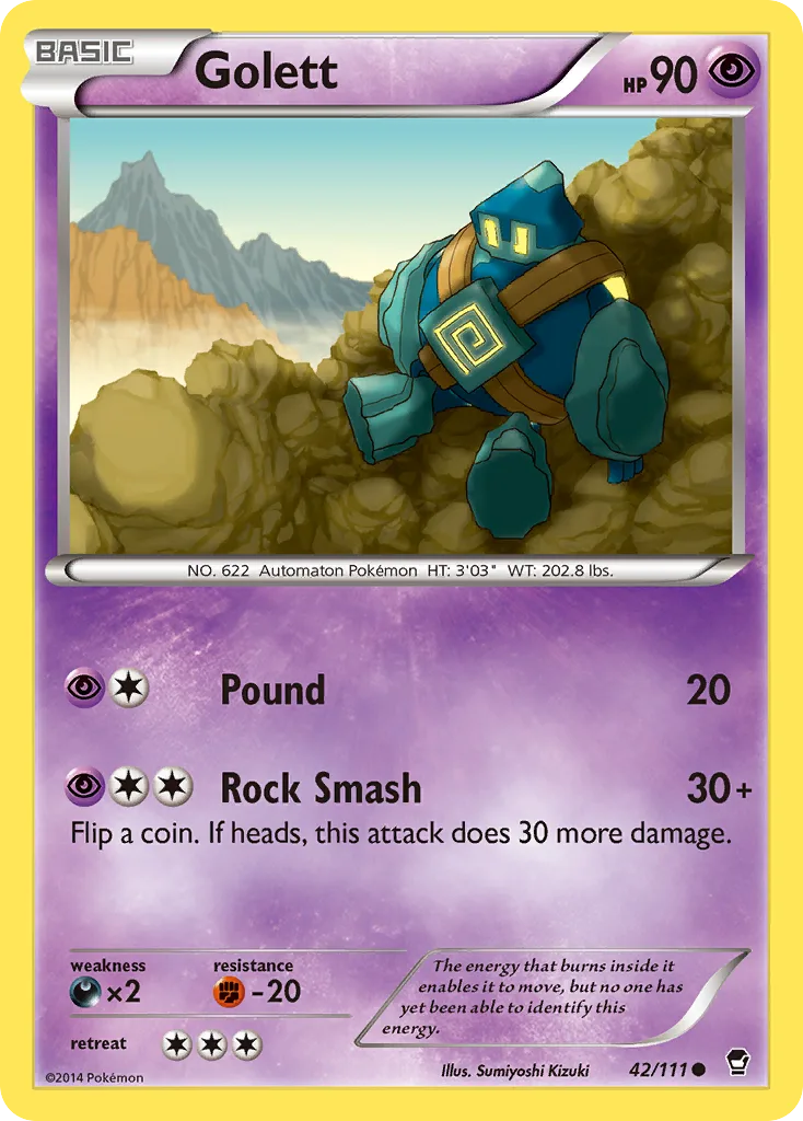 Golett, Furious Fists #42/111