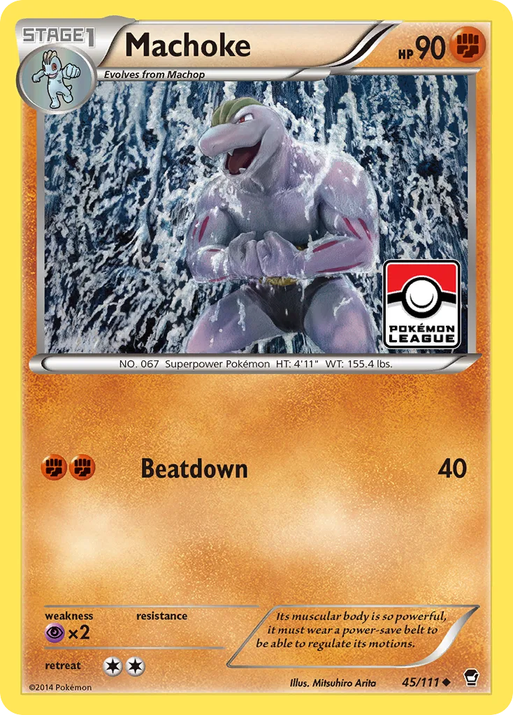 Machoke, Furious Fists #45/111