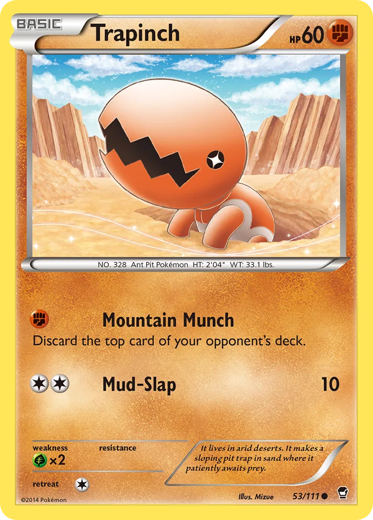 Trapinch, Furious Fists #53/111