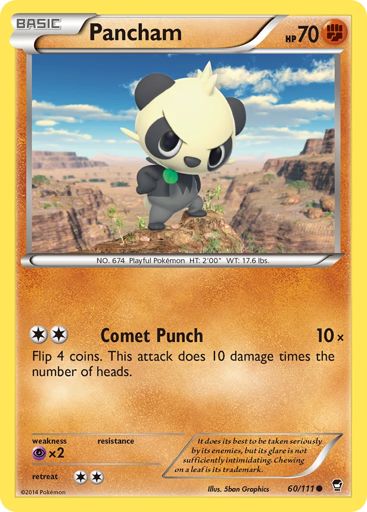 Pancham, Furious Fists #60/111