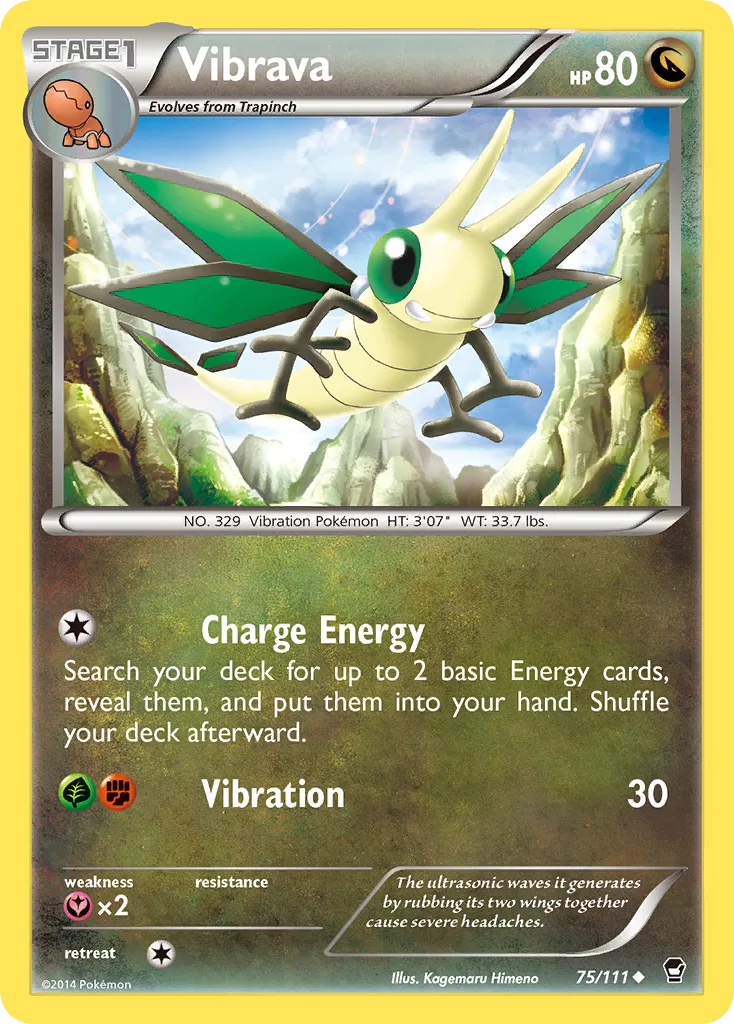 Vibrava, Furious Fists #75/111