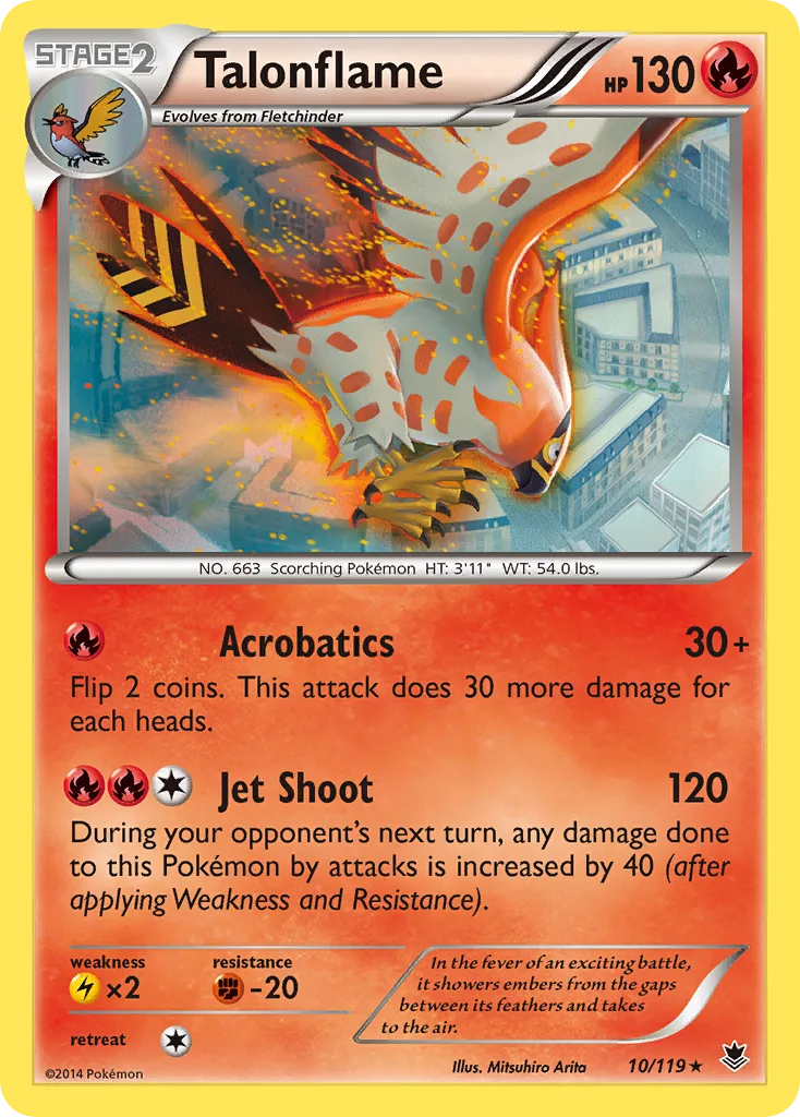 Talonflame, Phantom Forces #10/119