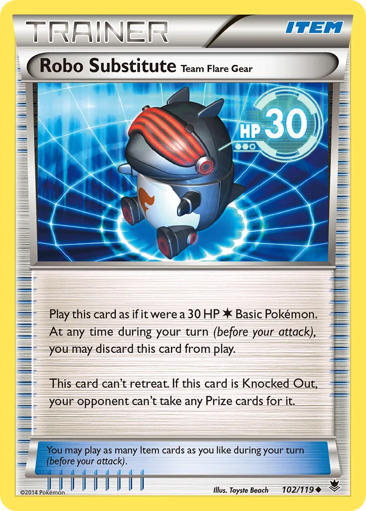 Robo Substitute Team Flare Gear, Phantom Forces #102/119