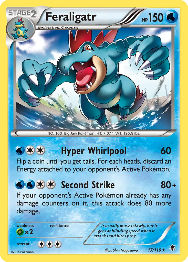 Feraligatr, Phantom Forces #17/119