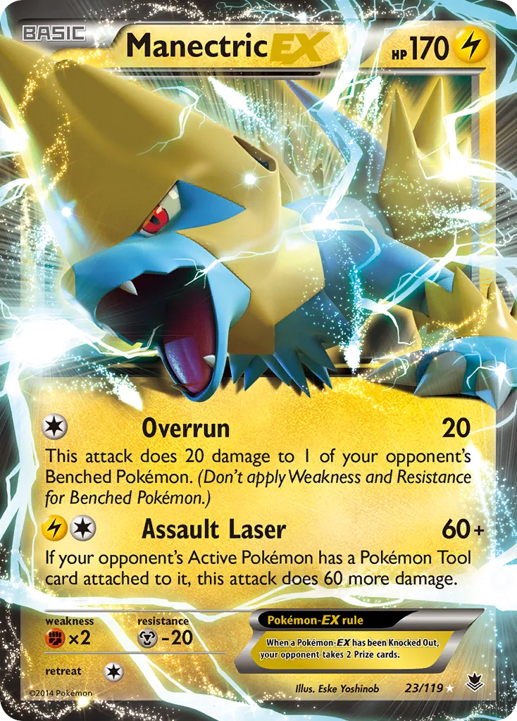 Manectric-EX, Phantom Forces #23/119