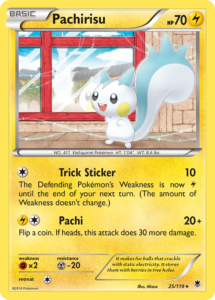 Pachirisu, Phantom Forces #25/119