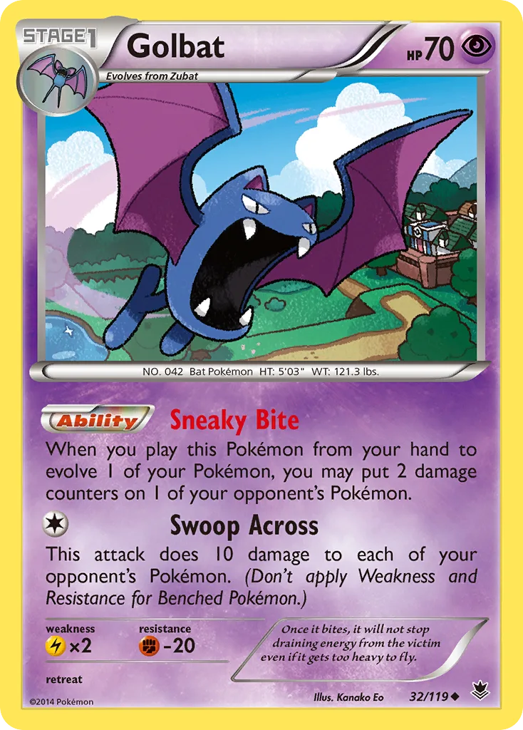 Golbat, Phantom Forces #32/119