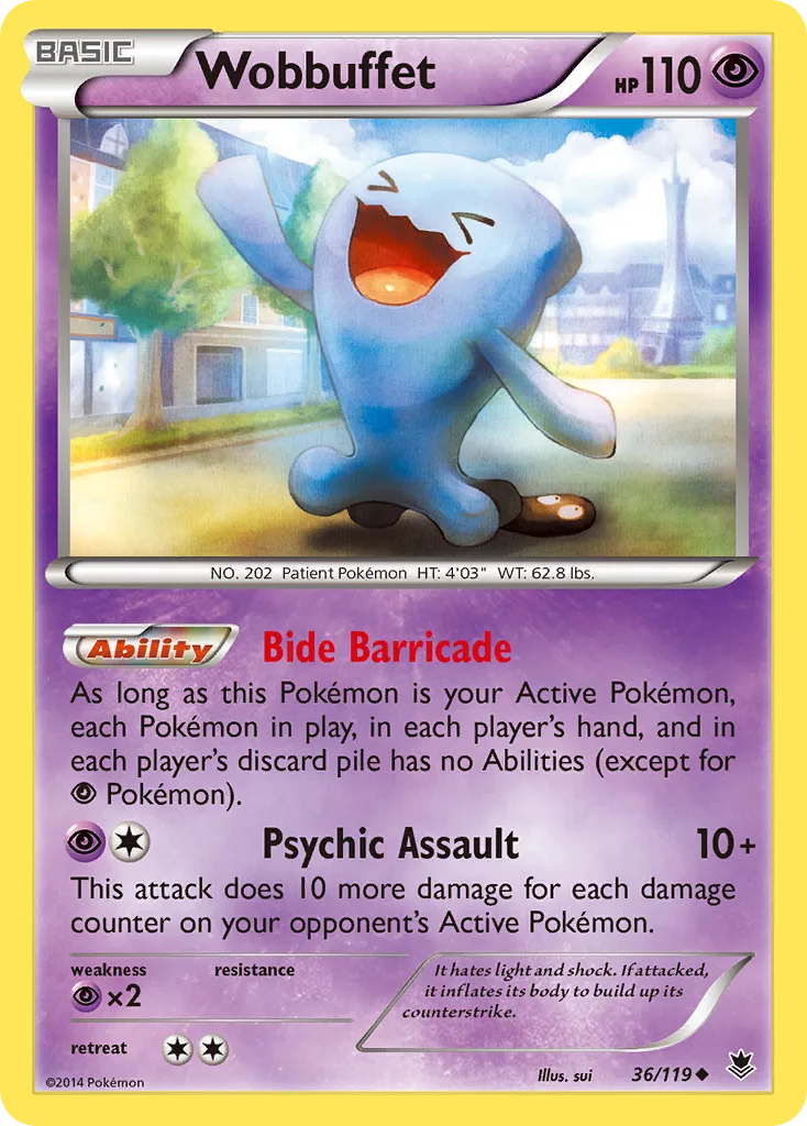 Wobbuffet, Phantom Forces #36/119