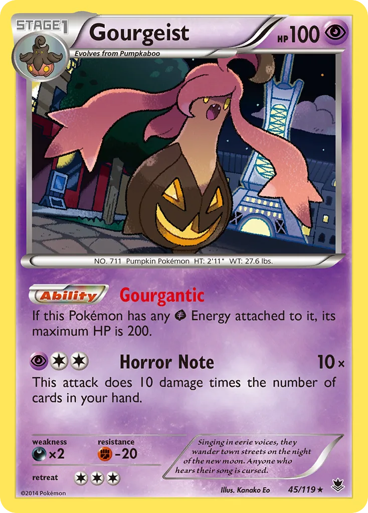 Gourgeist, Phantom Forces #45/119