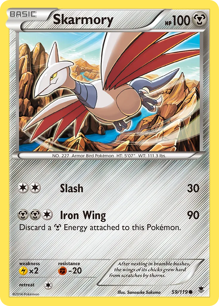 Skarmory, Phantom Forces #59/119
