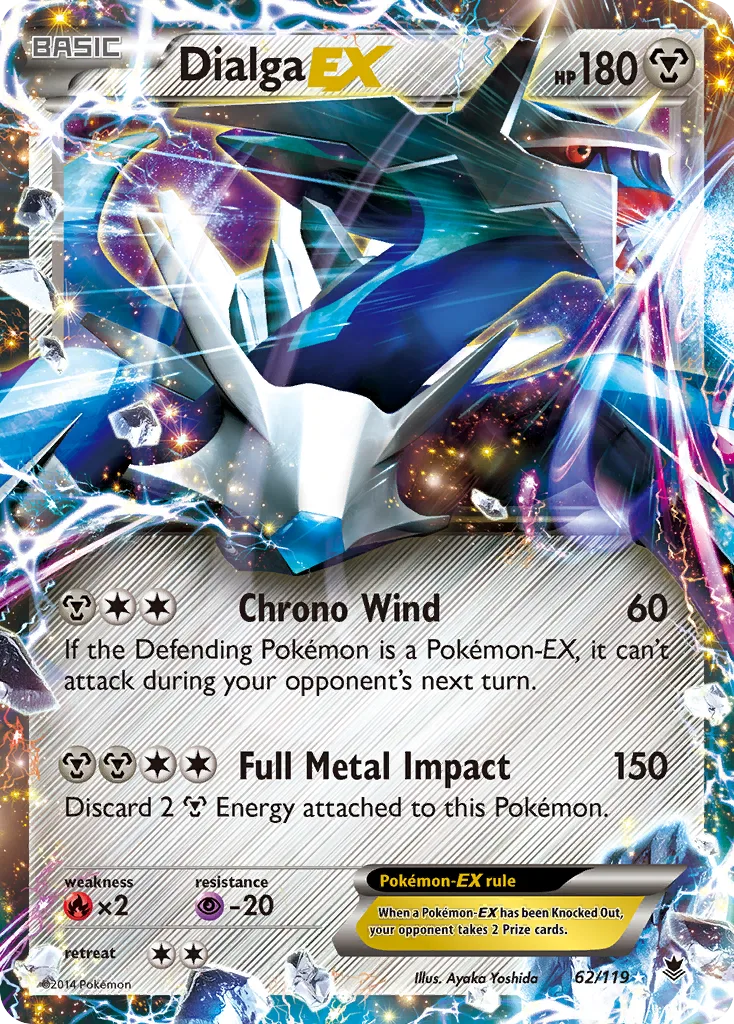 Dialga-EX, Phantom Forces #62/119