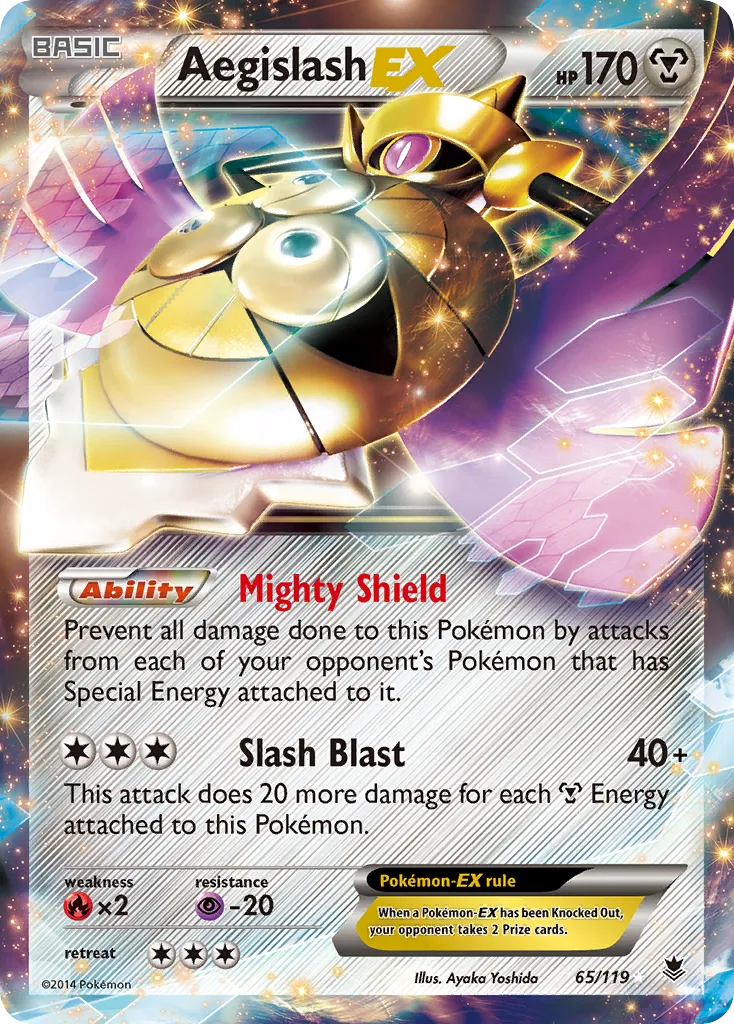 Aegislash-EX, Phantom Forces #65/119