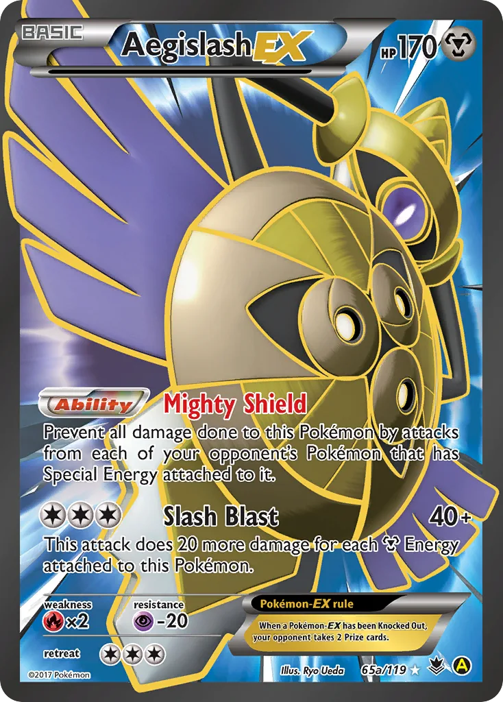 Aegislash-EX, Phantom Forces #65a/119
