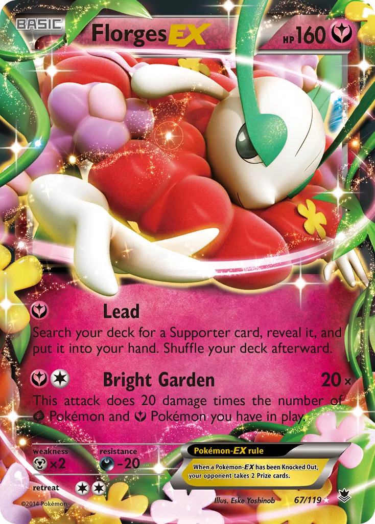 Florges-EX, Phantom Forces #67/119
