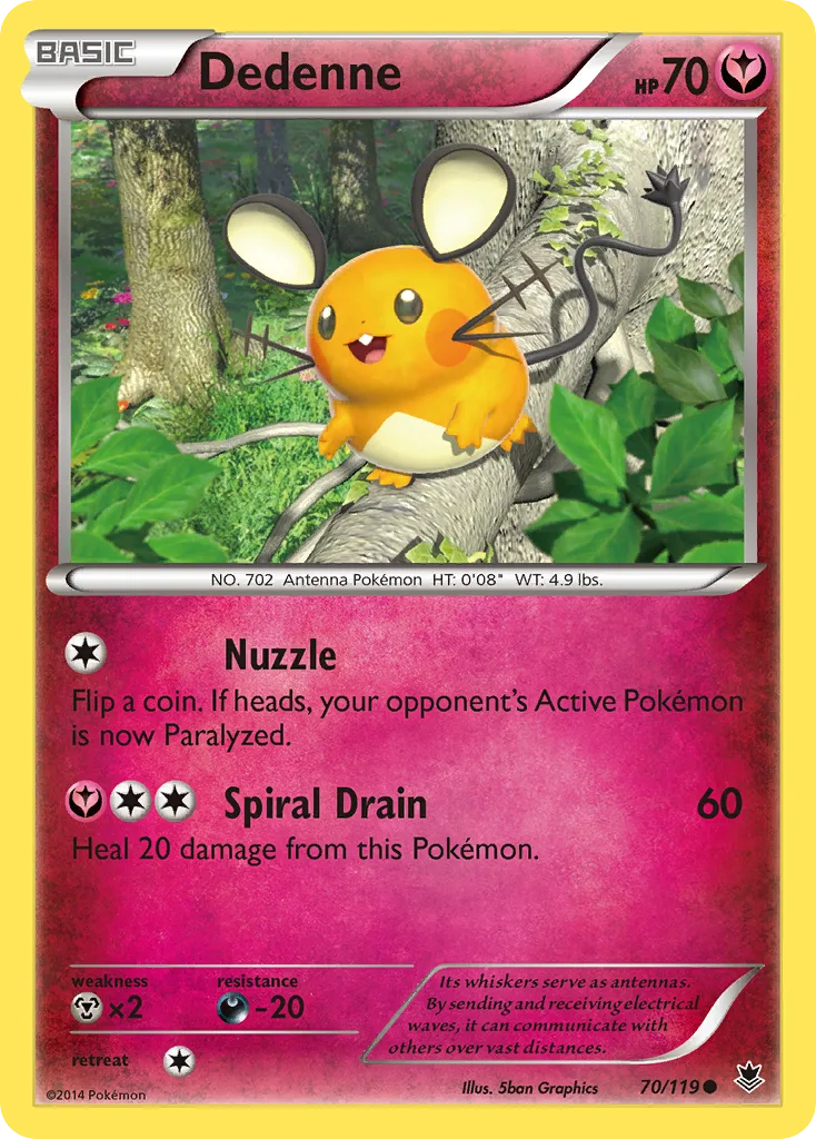 Dedenne, Phantom Forces #70/119