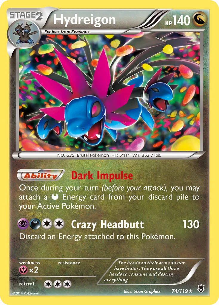 Hydreigon, Phantom Forces #74/119