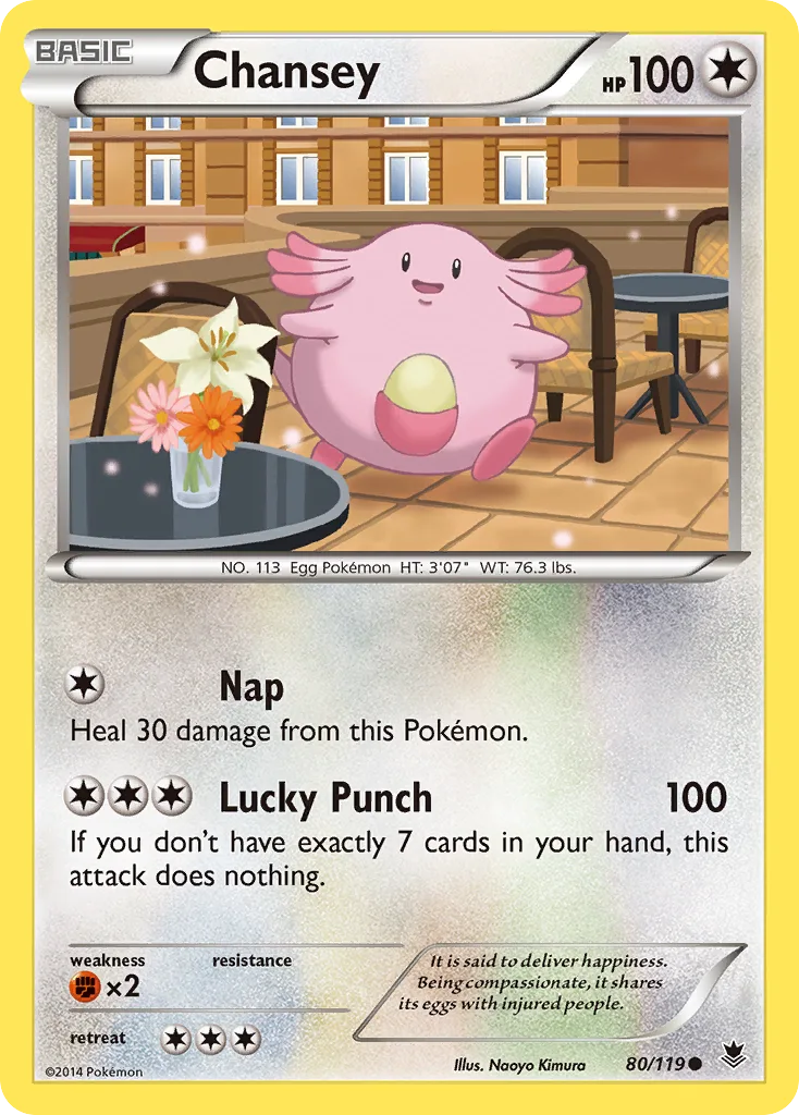 Chansey, Phantom Forces #80/119