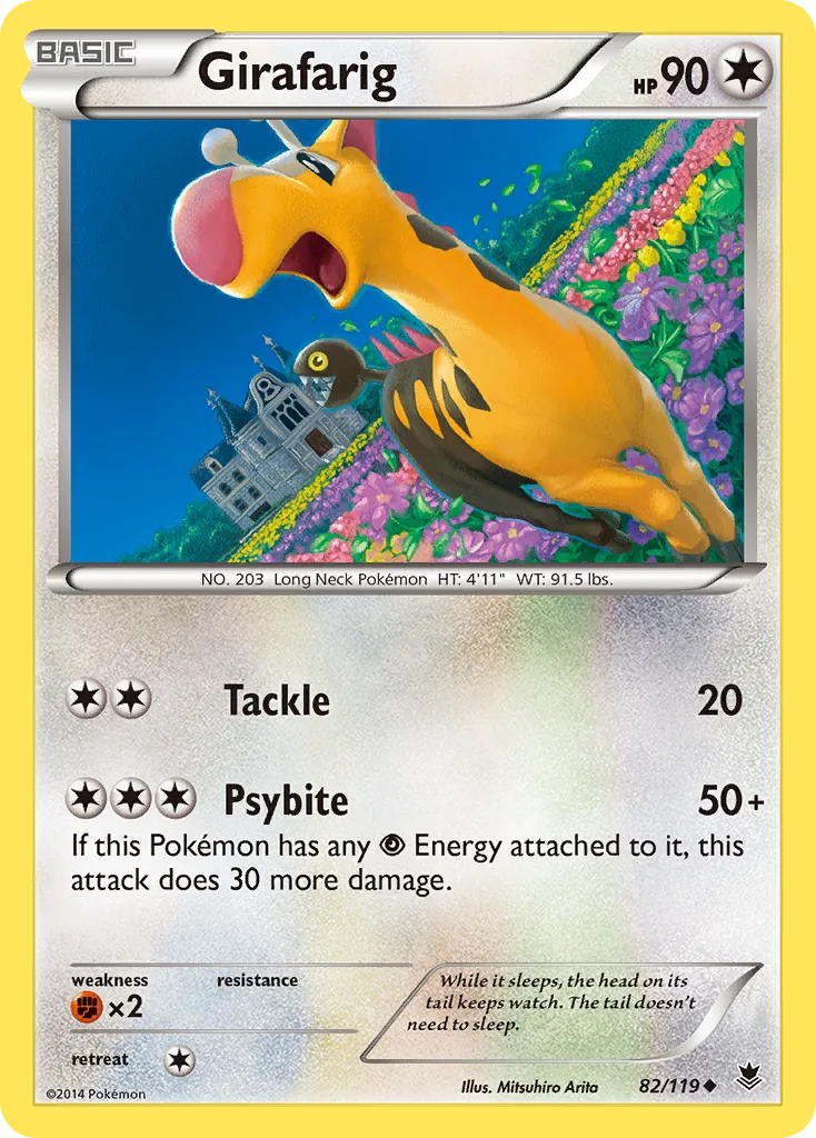 Girafarig, Phantom Forces #82/119