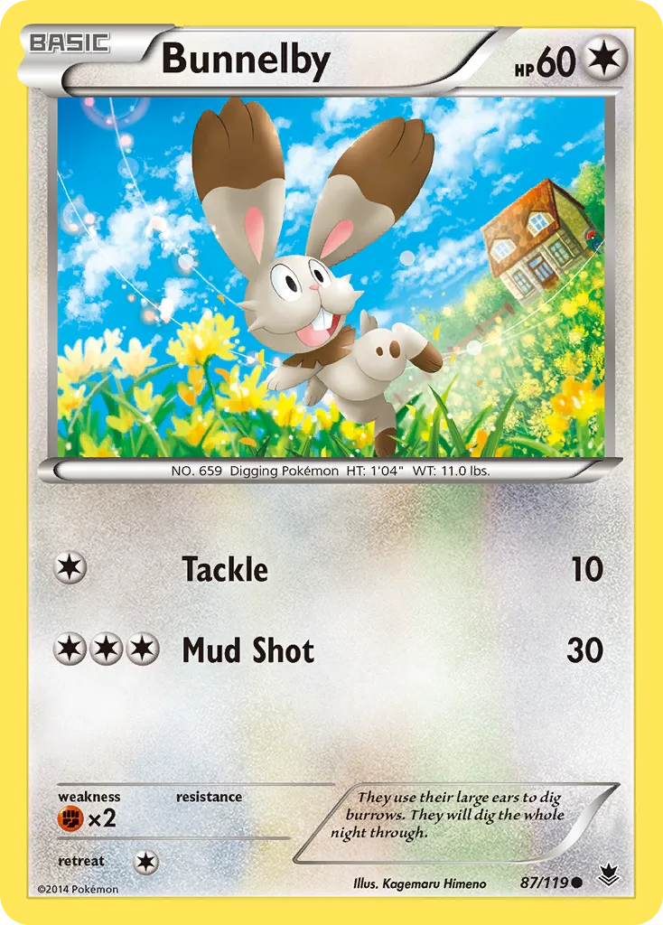 Bunnelby, Phantom Forces #87/119