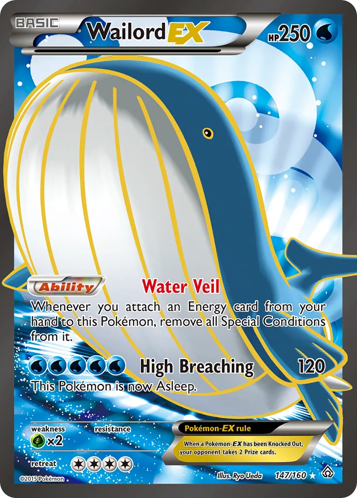 Wailord-EX, Primal Clash #147/160