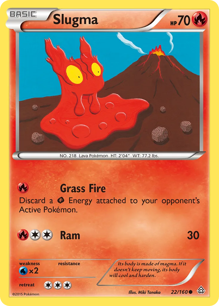 Slugma, Primal Clash #22/160