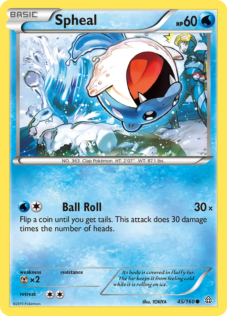 Spheal, Primal Clash #45/160