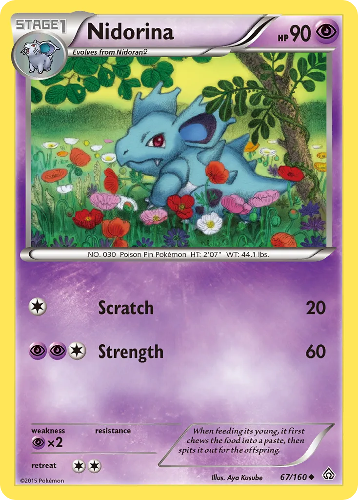 Nidorina, Primal Clash #67/160