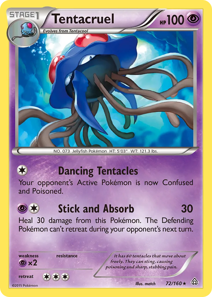 Tentacruel, Primal Clash #72/160