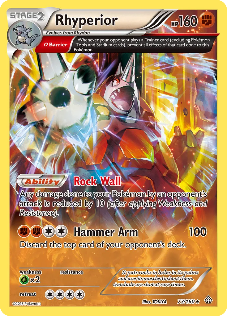 Rhyperior, Primal Clash #77/160
