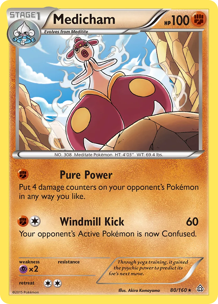 Medicham, Primal Clash #80/160