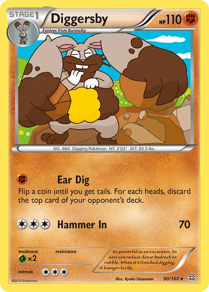 Diggersby, Primal Clash #90/160