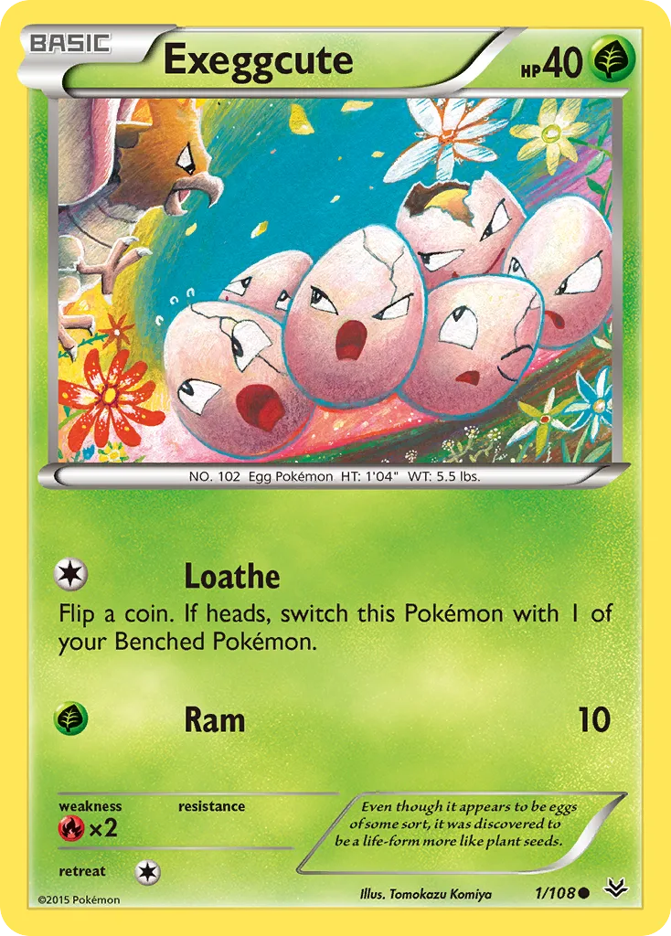 Exeggcute, Roaring Skies #1/108