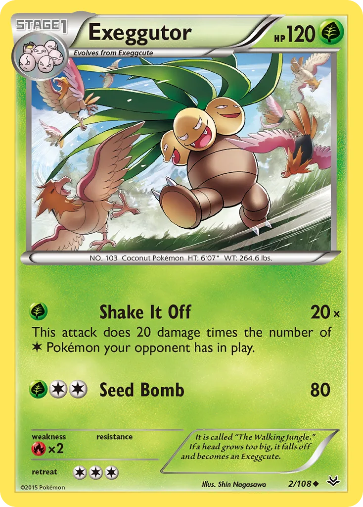 Exeggutor, Roaring Skies #2/108