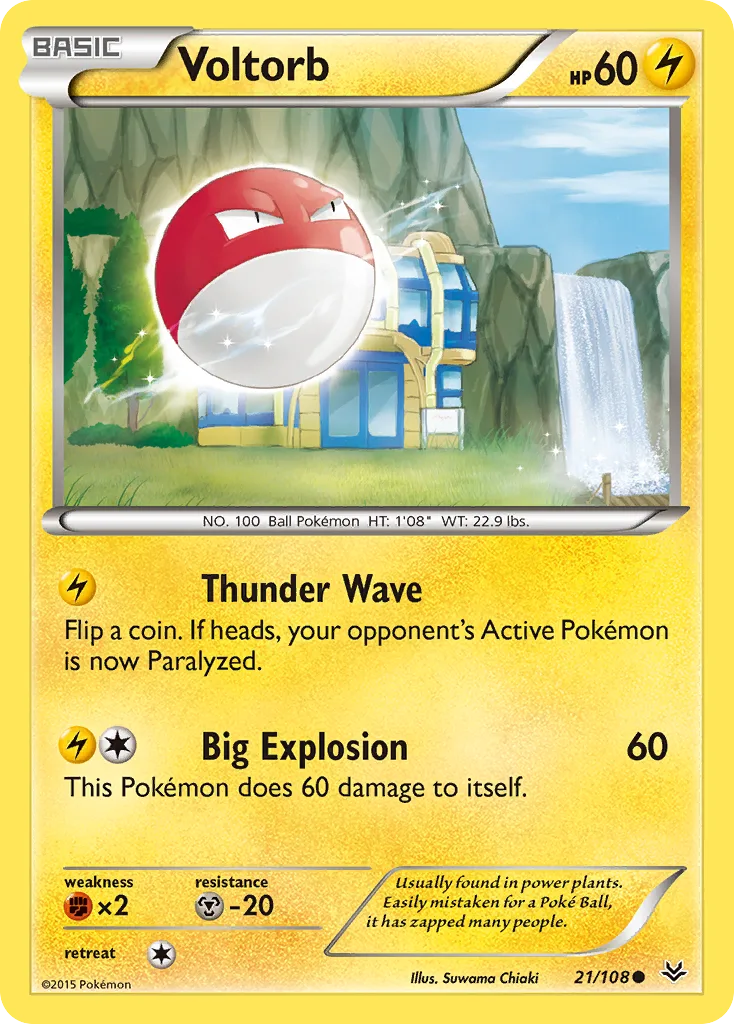 Voltorb, Roaring Skies #21/108