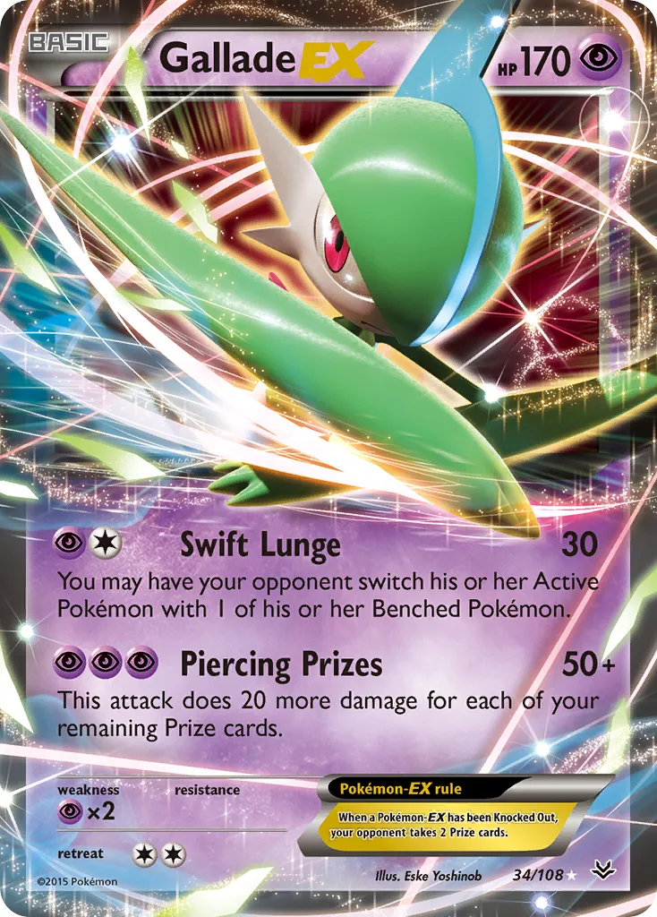 Gallade-EX, Roaring Skies #34/108