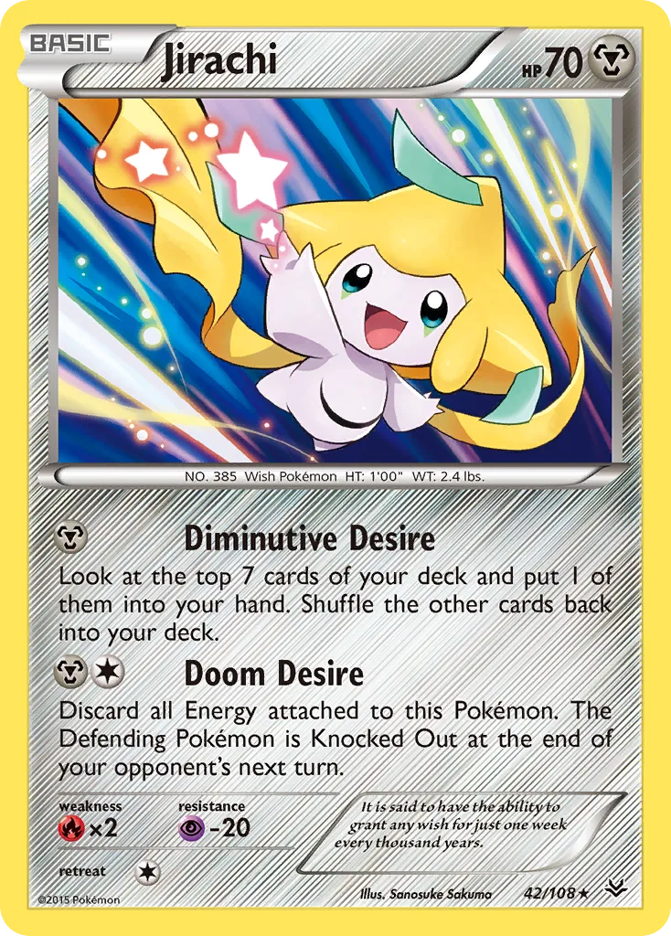 Jirachi, Roaring Skies #42/108