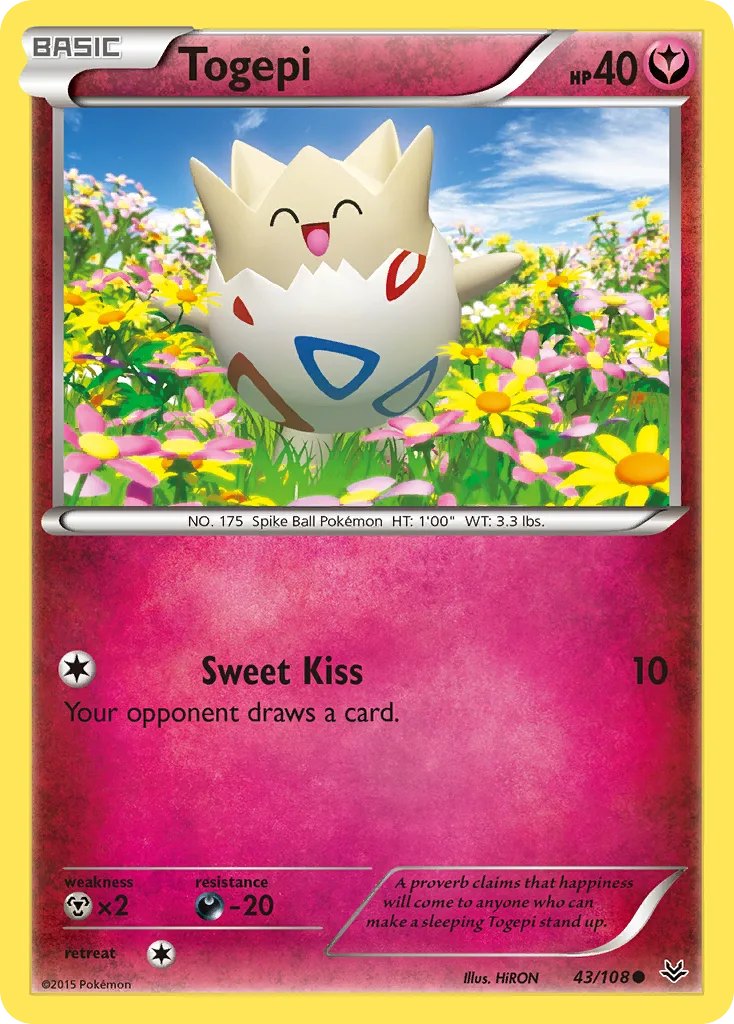 Togepi, Roaring Skies #43/108