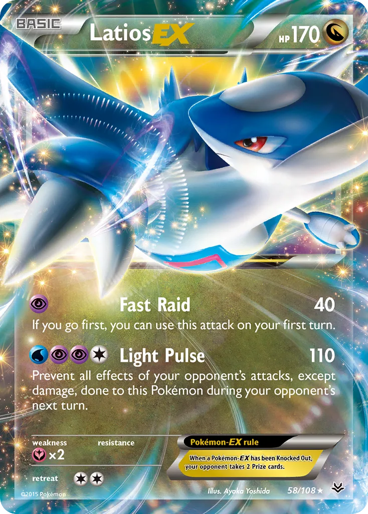 Latios-EX, Roaring Skies #58/108
