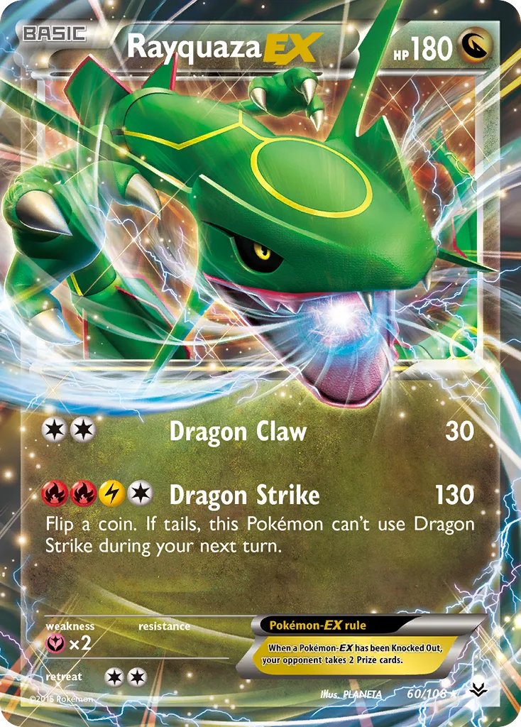 Rayquaza-EX, Roaring Skies #60/108