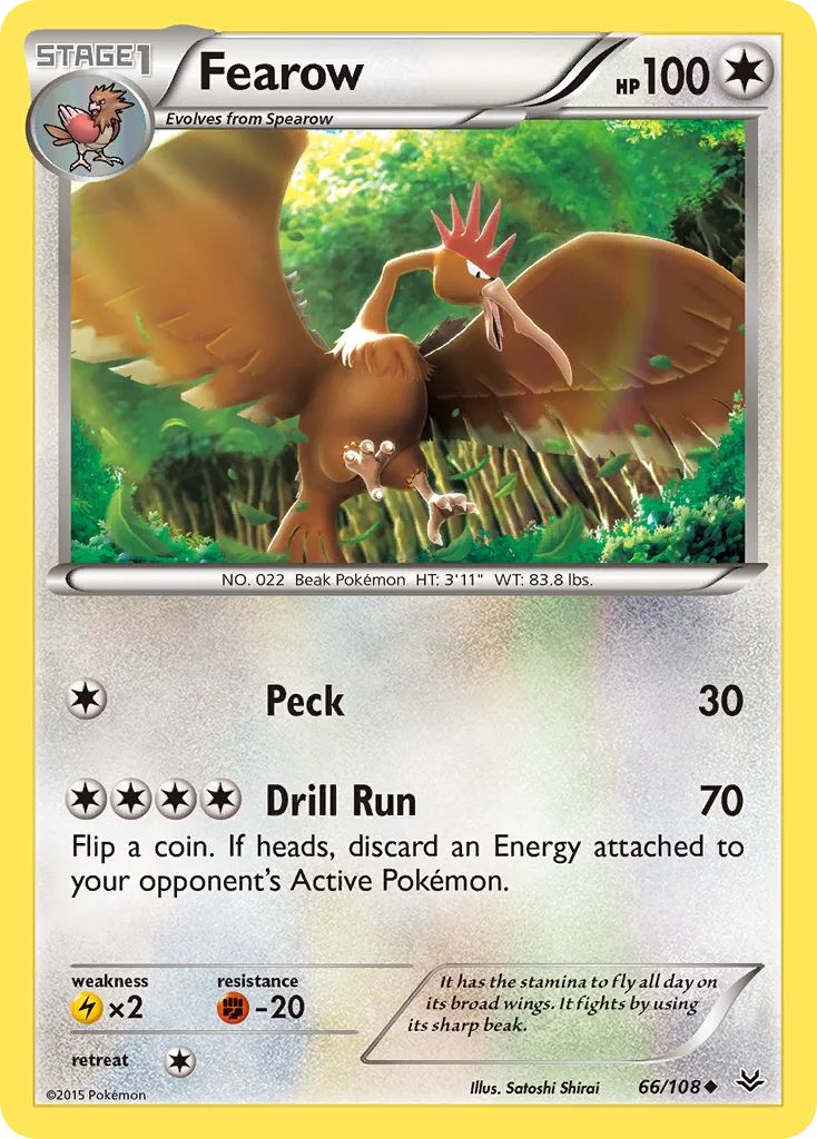 Fearow, Roaring Skies #66/108