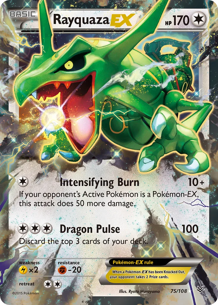 Rayquaza-EX, Roaring Skies #75/108