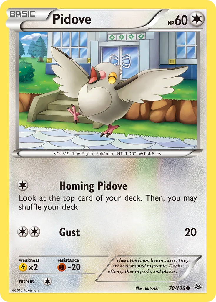 Pidove, Roaring Skies #78/108