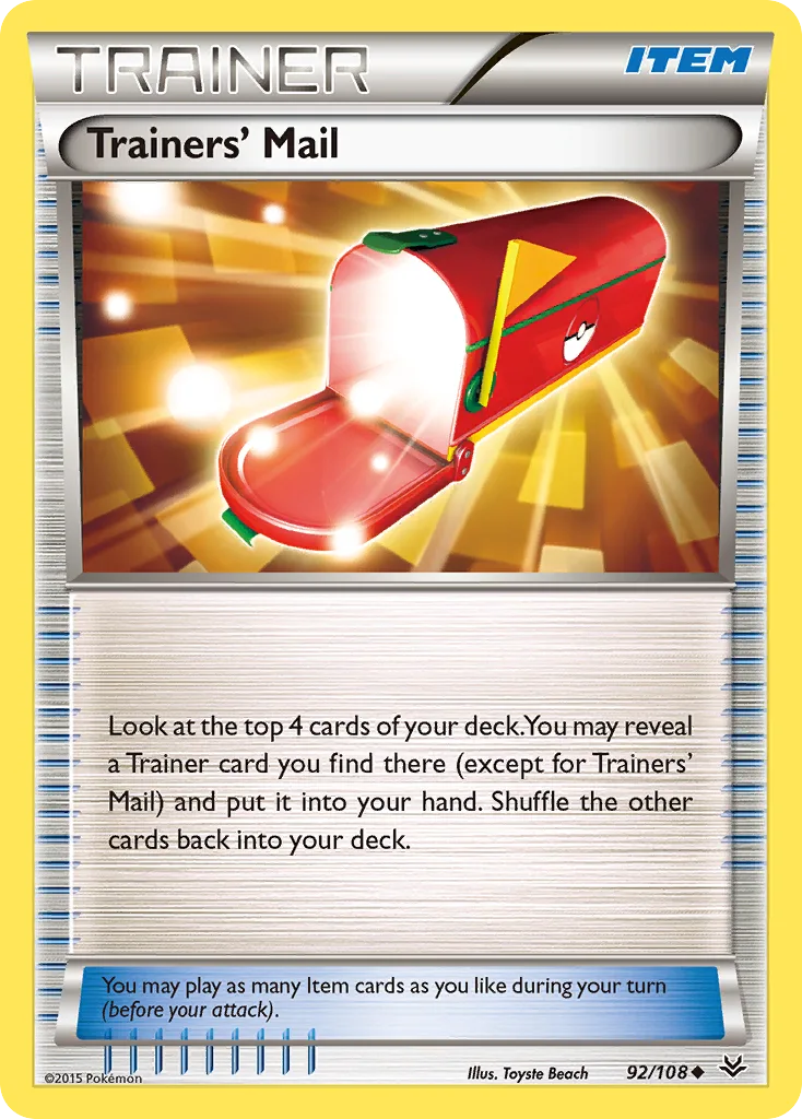 Trainers' Mail, Roaring Skies #92/108