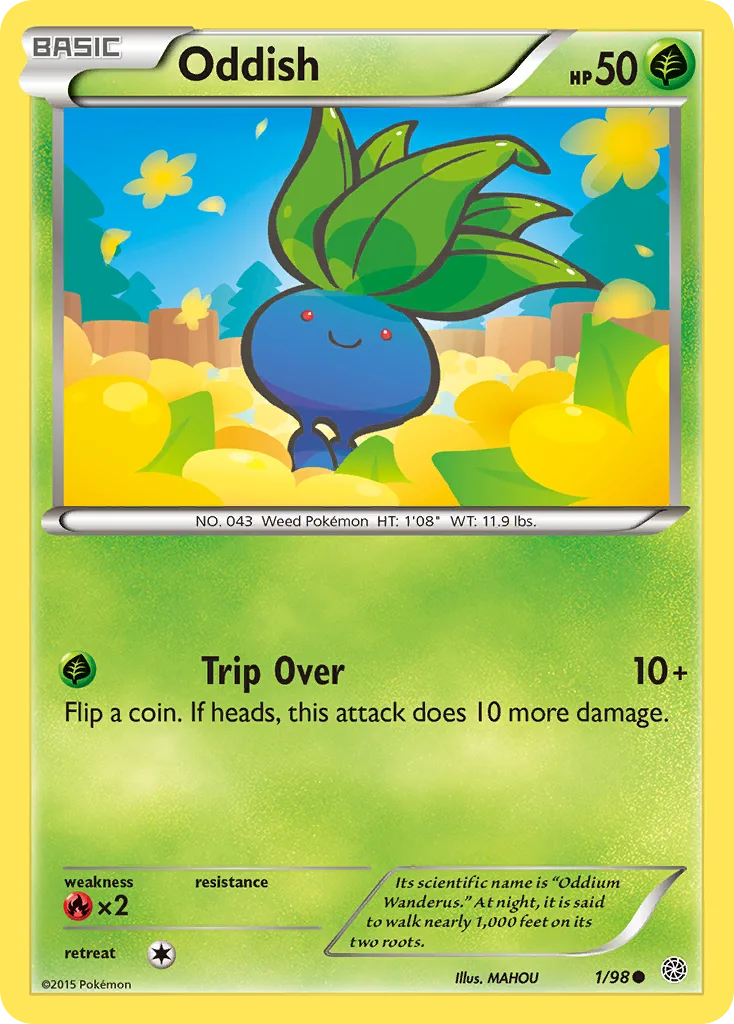 Oddish, Ancient Origins #1/98