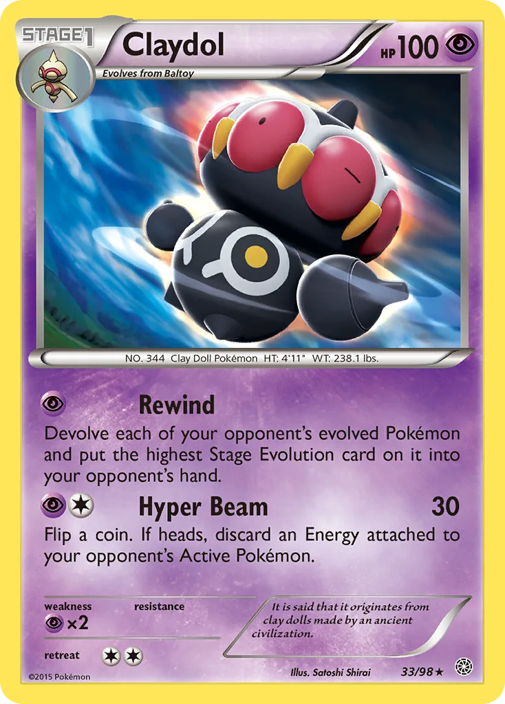 Claydol, Ancient Origins #33/98