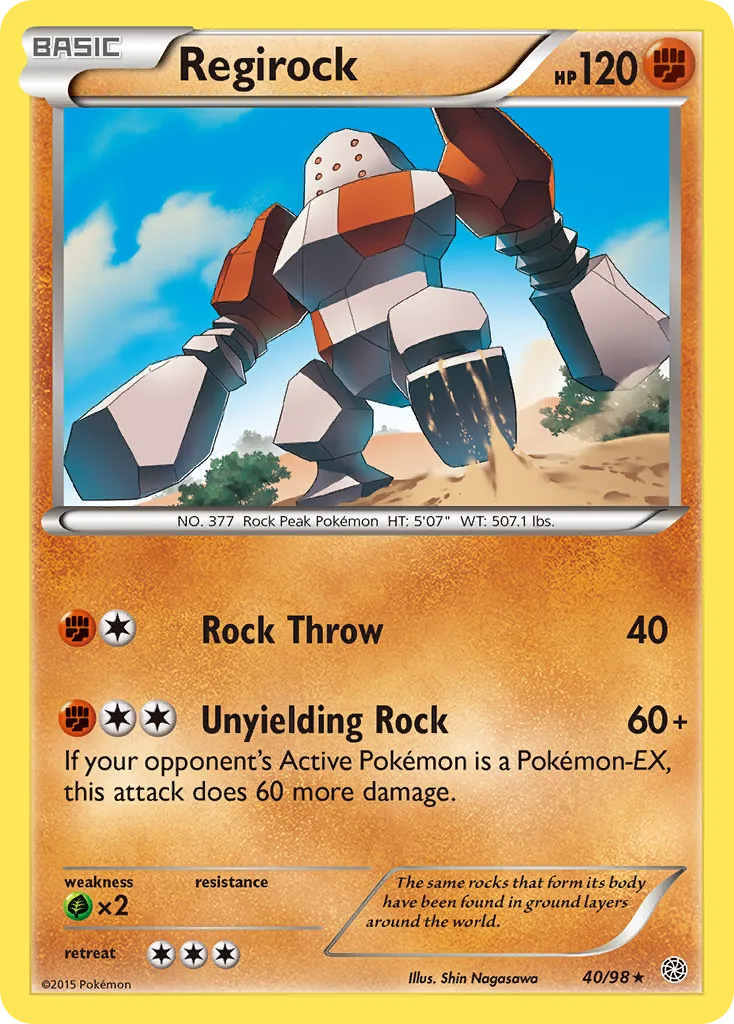 Regirock, Ancient Origins #40/98