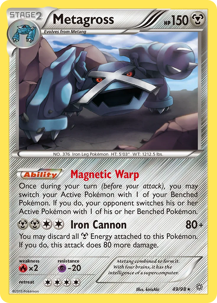 Metagross, Ancient Origins #49/98